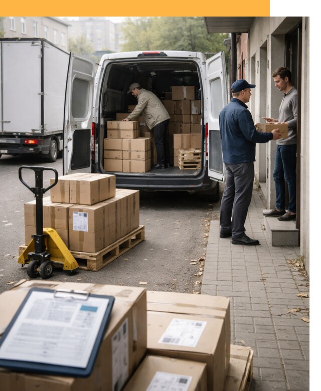 Доставка грузов от двери до двери с таможней от 47412 руб.