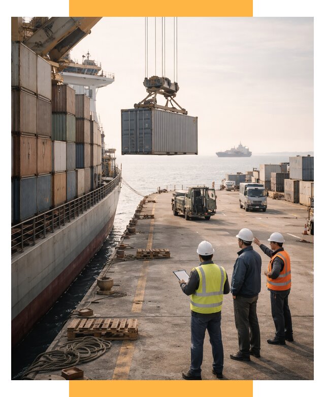 Морские перевозки грузов по миру от 47412 р. | СетСервис-Срн