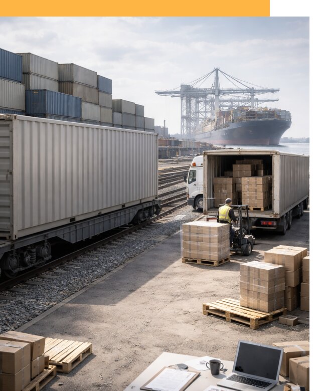 Мультимодальные перевозки грузов по миру от 47412 руб