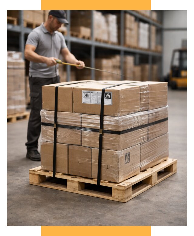 Упаковка и паллетирование грузов от 3688 р. | СетСервис-Срн