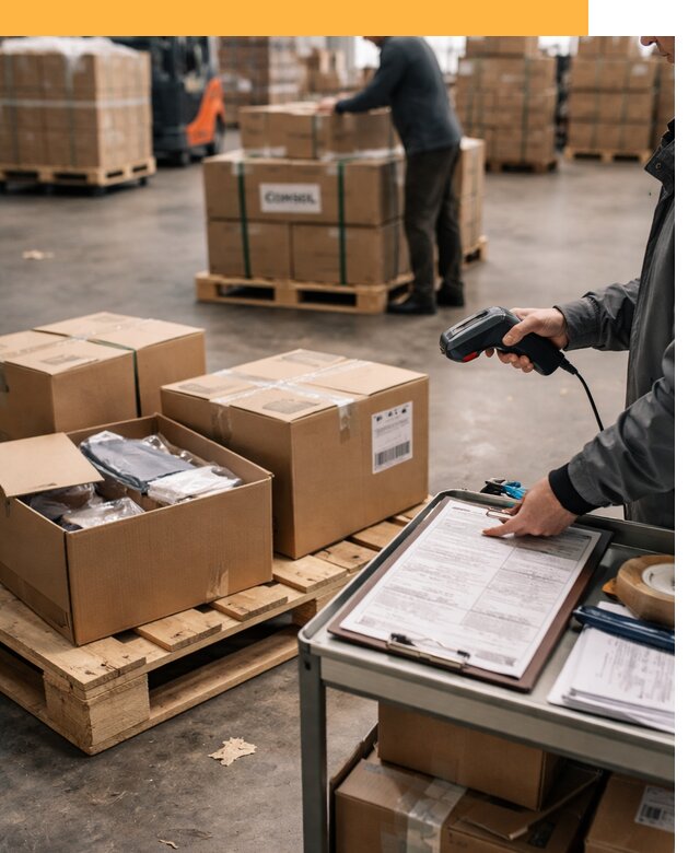 Сборные грузы из Китая: доставка, склад и таможня от 18965