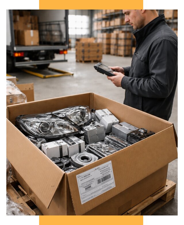 Доставка автозапчастей из Европы под ключ от 13170 р. | СетСервис-Срн