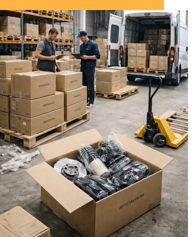 Доставка автозапчастей из Европы от 13170 руб быстро и надёжно