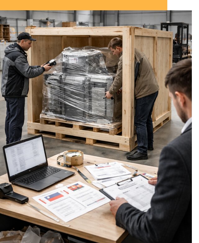 Доставка промышленного оборудования из США от 68484 руб