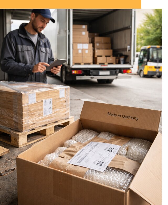 Доставка грузов из Германии от 47412 руб с таможенным оформлением