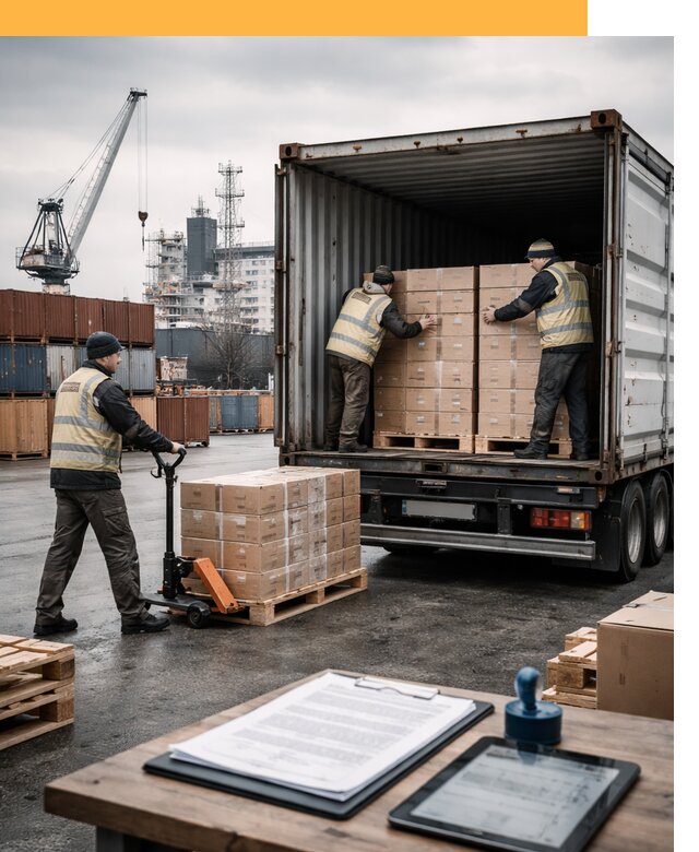 Доставка грузов из Латвии от 26340 руб, морская, авто, авиа