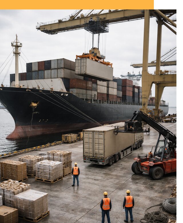 Морские перевозки из Индии: доставка FCL/LCL, таможня от 126432