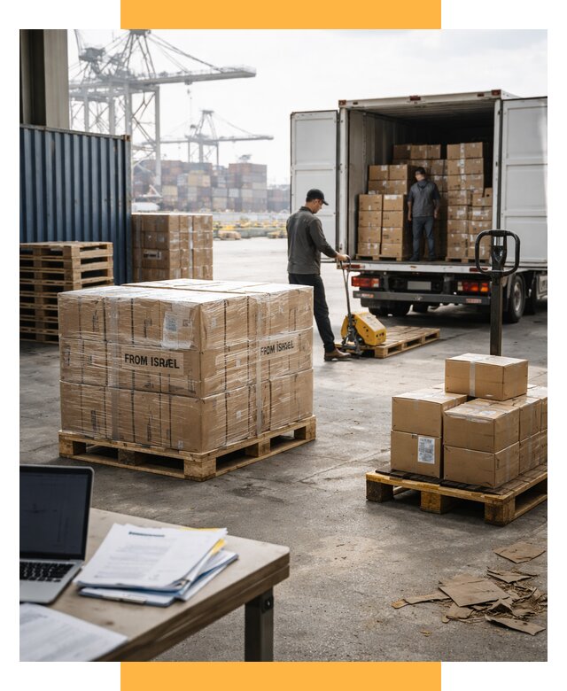 Доставка грузов из Израиля от 15804 р., логистика от СетСервис-Срн