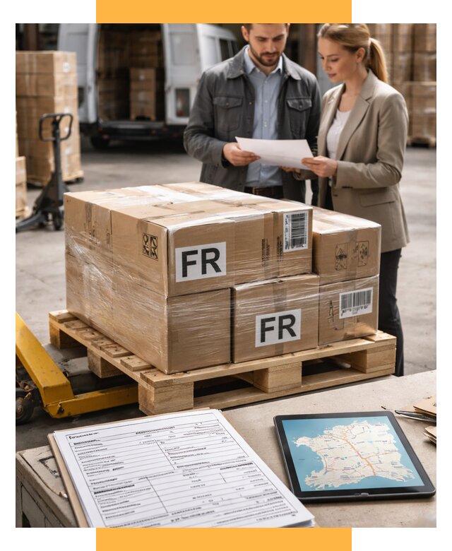 Доставка грузов в Францию от 26340 р., логистика СетСервис-Срн