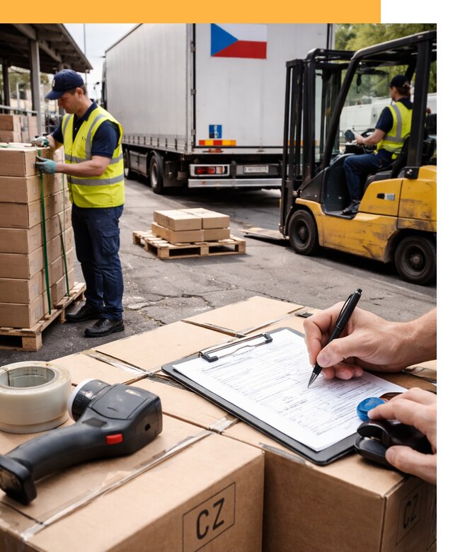 Доставка грузов в Чехию от 36876 руб, международные перевозки