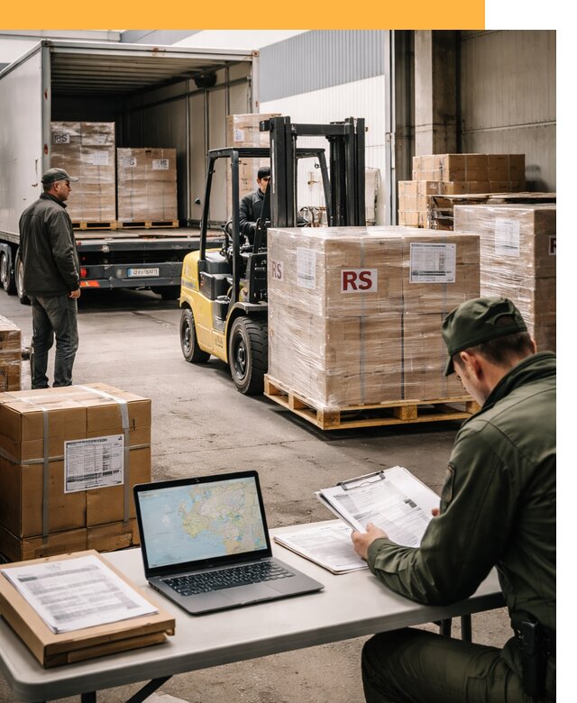 Доставка грузов в Сербию от 47412 руб, международные перевозки