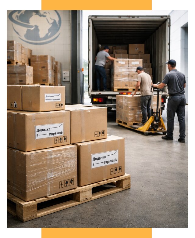 Доставка грузов в Израиль и экспорт от 47412 р. СетСервис-Срн