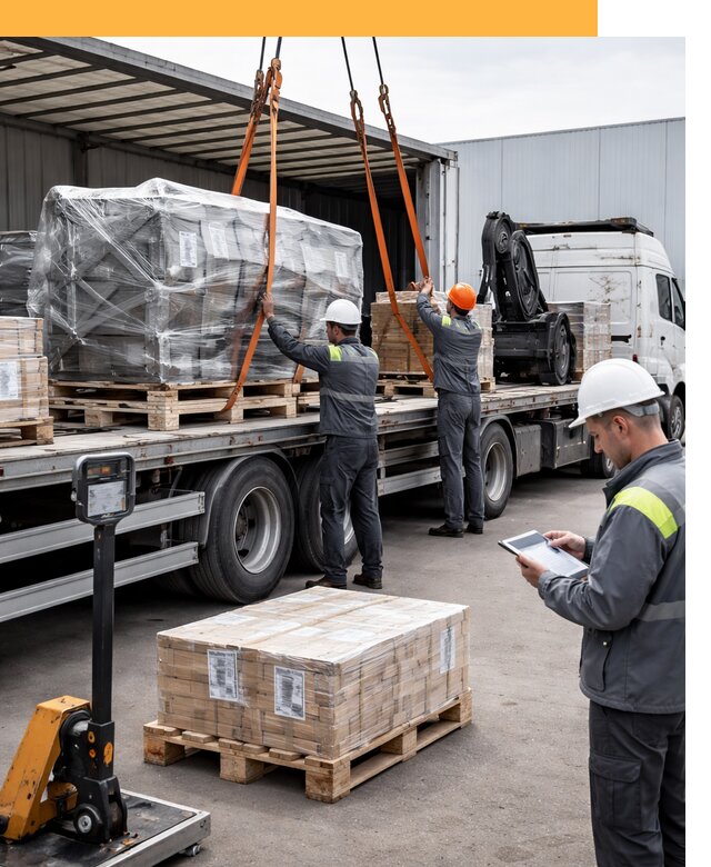 Перевозка крупного оборудования по миру от 31608 руб