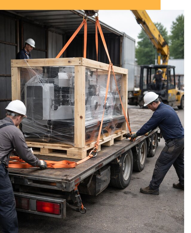 Международная перевозка станков любой сложности от 63216