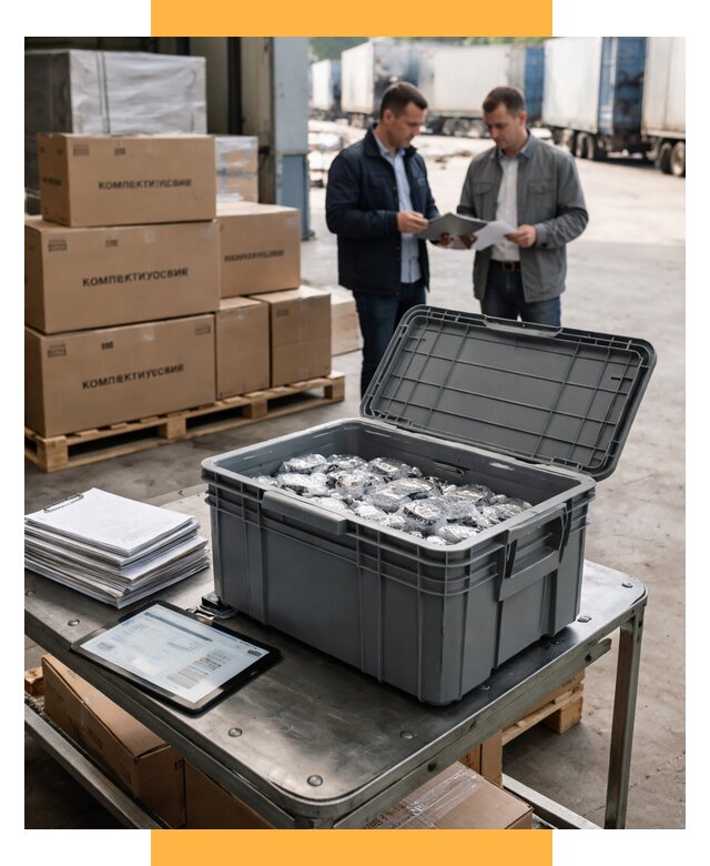 Перевозка комплектующих из Китая от 6848 р. | СетСервис-Срн