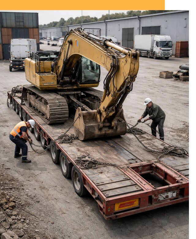 Перевозка спецтехники по России и миру от 47412 руб