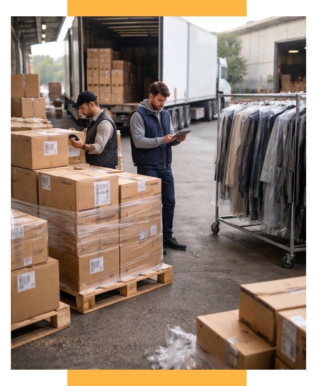 Перевозка и доставка одежды из Китая от 7902 р., СетСервис-Срн