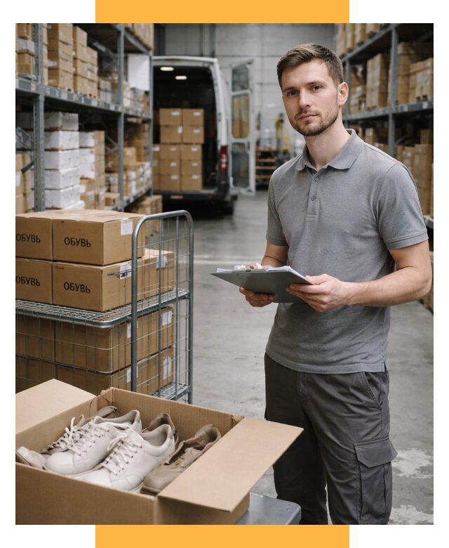 Доставка обуви из Китая и Турции от 4741 р. СетСервис-Срн