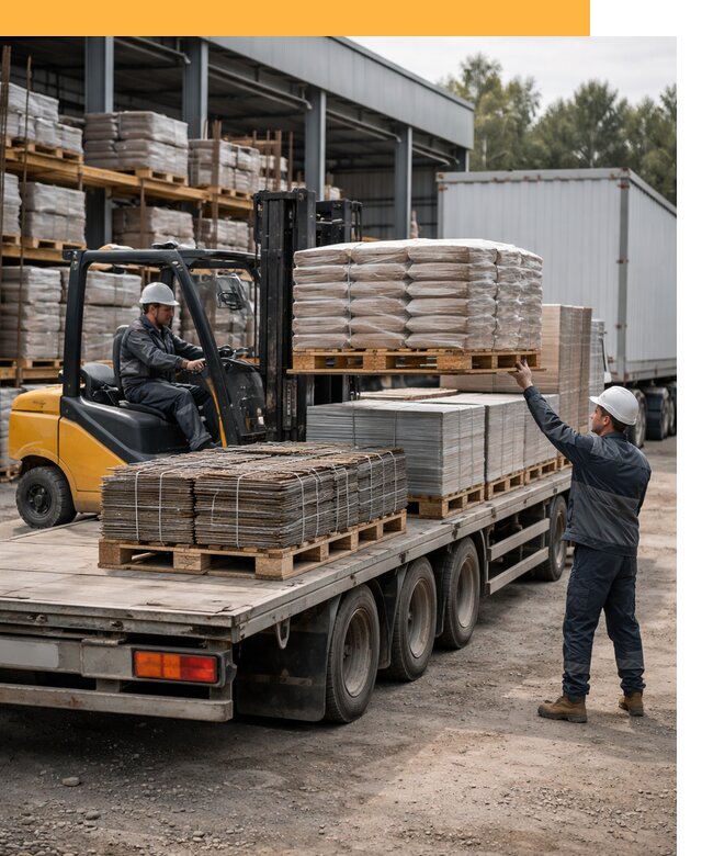 Перевозка строительных материалов по миру от 5795 руб