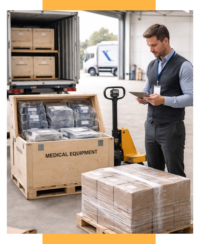 Перевозка медицинского оборудования от 15804 р. в СетСервис-Срн