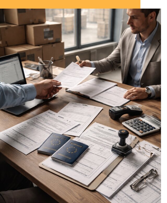 Таможенное оформление грузов из Европы от 8956 руб