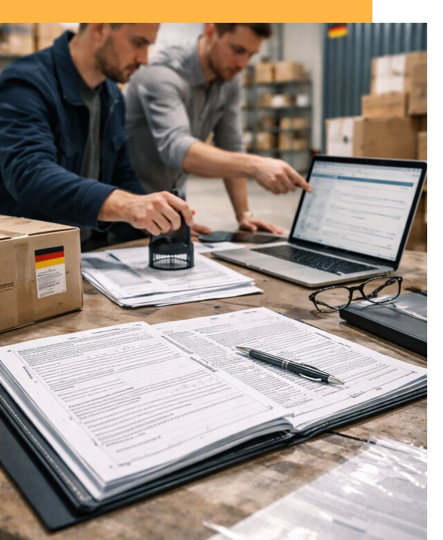 Таможенное оформление грузов из Германии от 9482 руб.