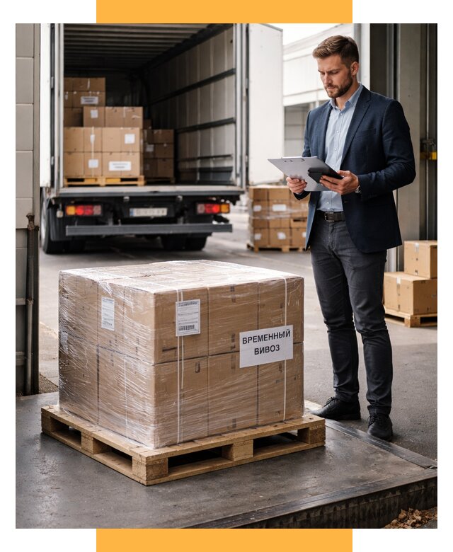 Временный вывоз товаров под ключ от 8429 р. | СетСервис-Срн