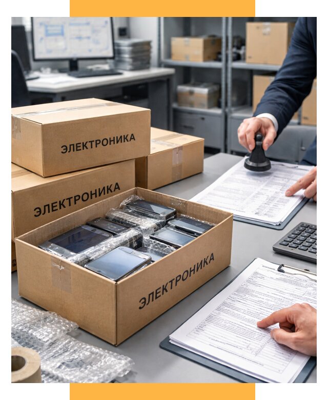 Растаможка электроники под ключ от 8429 р. СетСервис-Срн