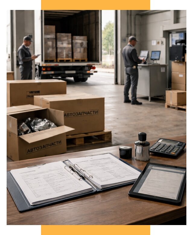 Таможенное оформление автозапчастей под ключ от 8956 р., СетСервис-Срн