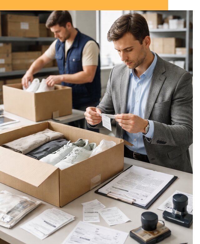 Таможенное оформление одежды и обуви по выгодной цене от 6848 руб