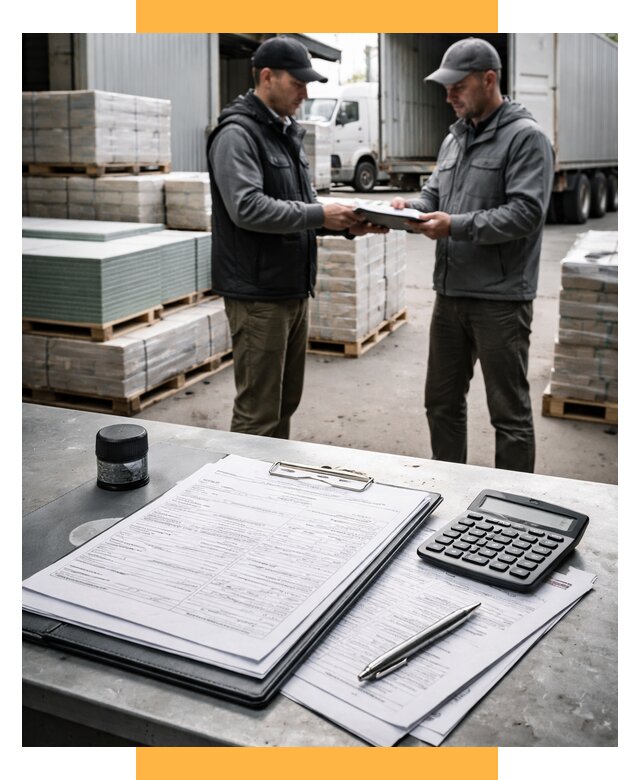 Таможенное оформление стройматериалов от 8956 р. | СетСервис-Срн