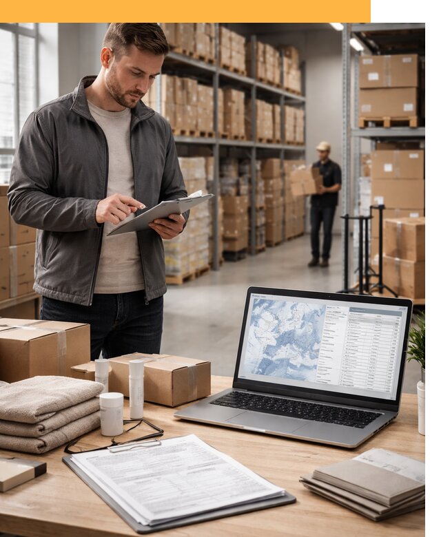 Закупка товаров в Европе под ключ: доставка, таможня от 7902 руб