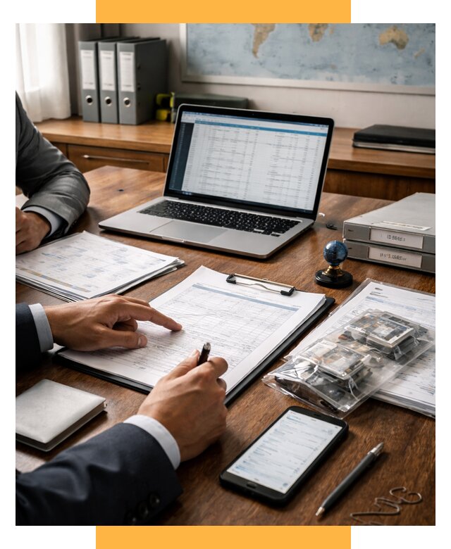 Проверка поставщика за рубежом от 8956 р. | СетСервис-Срн аудит