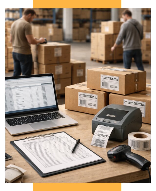 Маркировка импортных товаров от 4741 р. под ключ, СетСервис-Срн