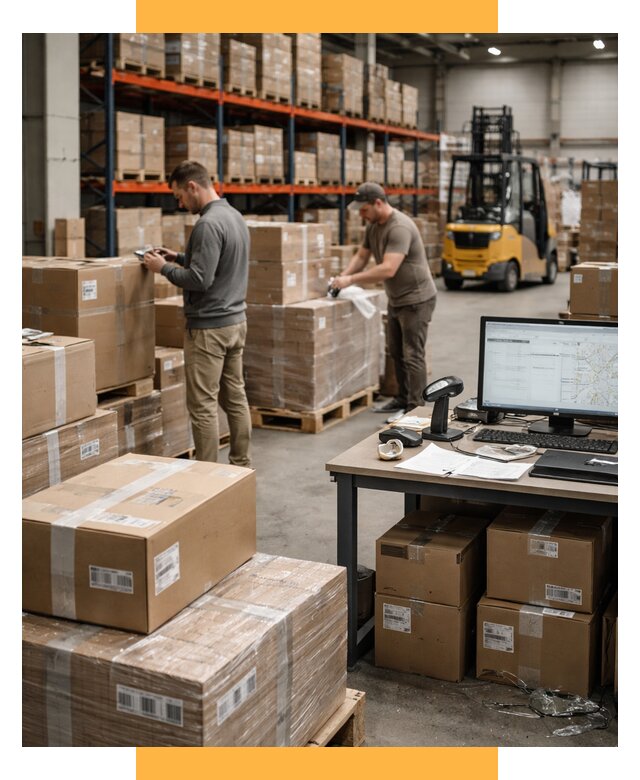 Склад консолидации в Европе от 6848 р., услуги СетСервис-Срн